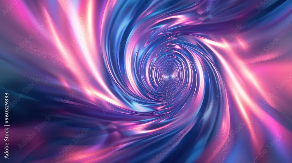 Poster a captivating swirl of vibrant colors creating a dynamic, abstract vortex. perfect for modern design