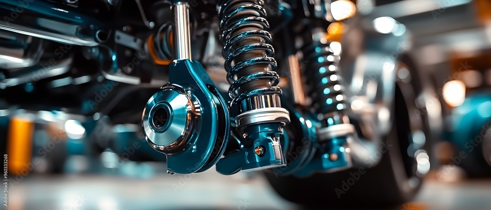 Poster suspension setup with adjustable shocks and springs designed for maximum drift performance and handl