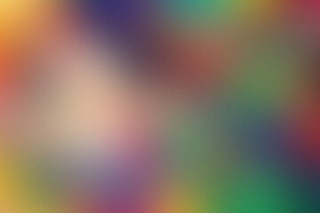 Fototapeta premium Colorful gradient background with texture and grain