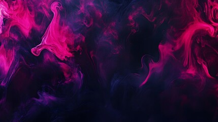 Powerful Interplay of Vibrant Magenta and Deep Navy Hues   Dynamic Abstract Background