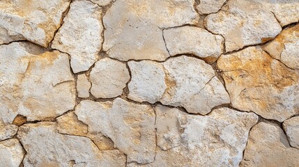 Obraz premium A close-up view of cracked, dry earth, showcasing natural textures and patterns.