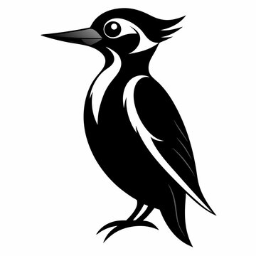 recommend clip art: Woodpecker Black silhouette