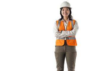 Confident Female Construction Worker