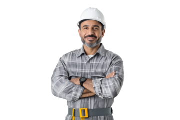 Confident Construction Worker