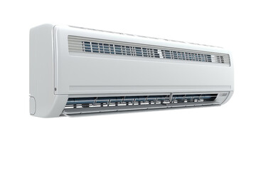 Modern wall-mounted air conditioner unit designed for efficient cooling and stylish home decor.