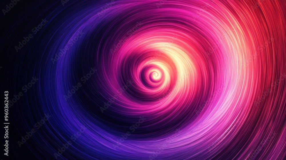Poster a swirling abstract pattern of vibrant colors, creating a mesmerizing visual effect.