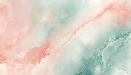 Fototapeta premium A soft, abstract design featuring pastel colors and fluid textures, ideal for backgrounds or artistic projects.