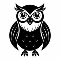 Owl Black silhouette