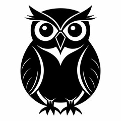 Owl Black silhouette