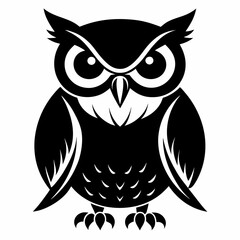 Owl Black silhouette