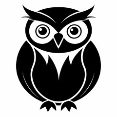 Owl Black silhouette