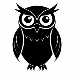 Owl Black silhouette