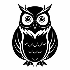 Owl Black silhouette