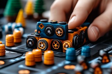 Board game, cross-genre, blending mechanics combines elements from multiple genres for a unique gaming experience