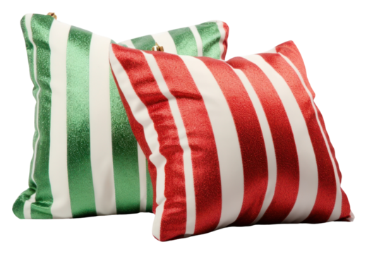 PNG Pillow cushion green red.