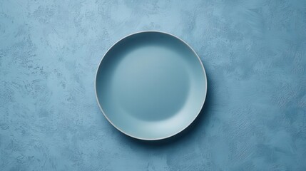 Modern dinner plate design, subtle textures and gradients, minimal food presentation, Abstract, Cool tones