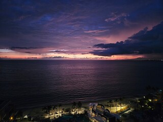 sunset over the sea © LuisEnrique