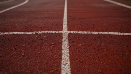 Fototapeta premium running track and field