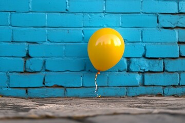 Deflated balloon, post-party calm, lingering silence captures the quiet that settles after the excitement has dissipated