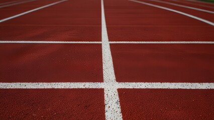 Fototapeta premium running track and field