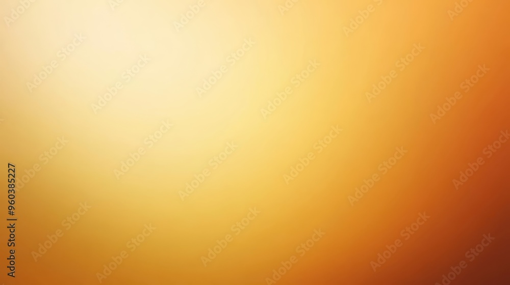 Poster abstract gradient background with soft warm tones of orange and yellow. ideal for design projects, w