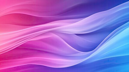 Fototapeta premium Abstract wavy design featuring vibrant pink and blue colors, perfect for backgrounds, wallpapers, or modern art projects.