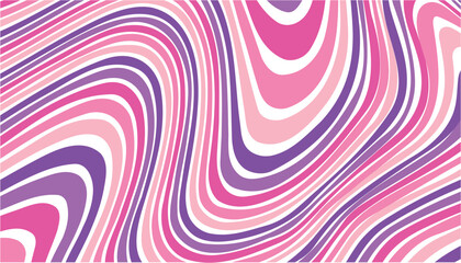 Vector weaves lines pattern. Vector illustration waves pink marbling background,wallpaper graphic design.Wavy Swirl Seamless Pattern.