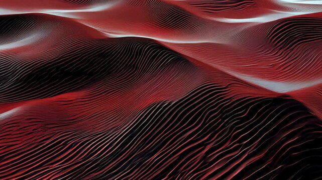 Beautiful abstract wave background with sharp, jagged texture video