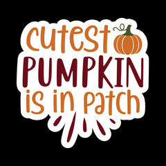 Cutest Pumpkin Is In Patch