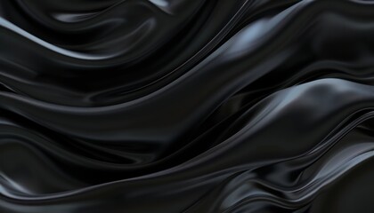Obraz premium Elegant Elegance: The Beauty of Black Silk