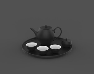 teapot and cup