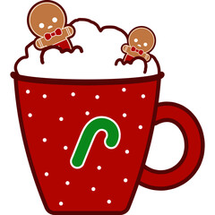 Christmas Drink Illustration
