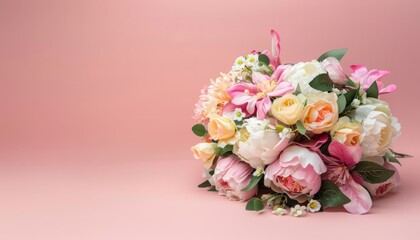 Pink Blooms: Vibrant Artificial Flowers for Stunning Wedding Decor