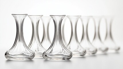 Elegant Crystal Wine Decanters Set for Home Bar or Dining Room Décor