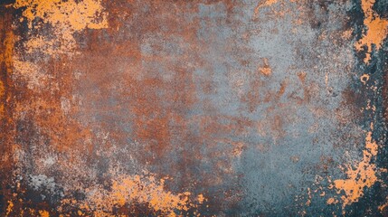A textured background featuring a mix of rust and blue tones, ideal for graphic design or artistic projects.
