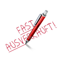 FAST AUSVERKAUFT