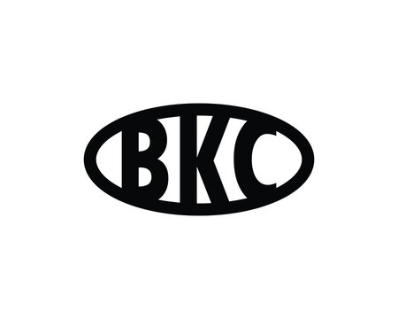 BKC Logo design vector template. BKC
