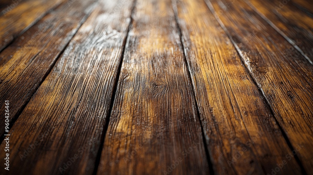 Poster the warm tones of the wooden floor create a cozy atmosphere, showcasing its grain and textures. natu
