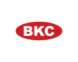 BKC Logo design vector template. BKC