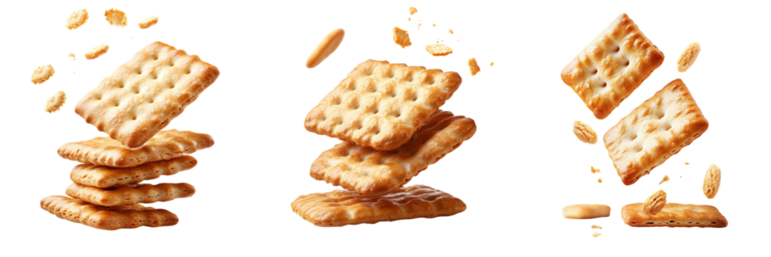 Set of A close-up of a chocolate bar with its smooth surface and distinct segments on transparent background