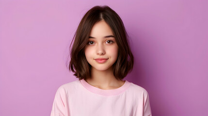 Fototapeta premium Full Size Photo Nice Young Girl Jump Shop Bags