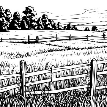 farm in the countryside