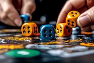 Board game, auction mechanics, bidding wars involves players bidding against each other to acquire valuable items or resources