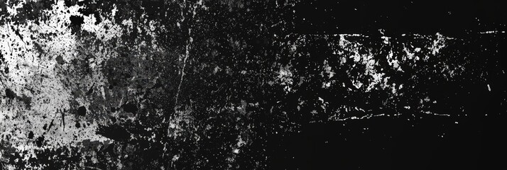 Obraz premium textured surface with striking contrasts between dark and light areas, showcasing the effects of wear and age from industrial use