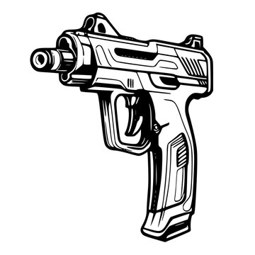 toy gun illustration