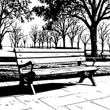 bench in the park