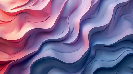 Obraz premium Abstract Swirling Gradient Pattern in Pink and Blue Hues