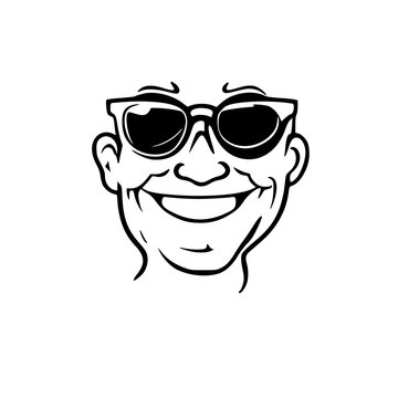 funny cartoon man