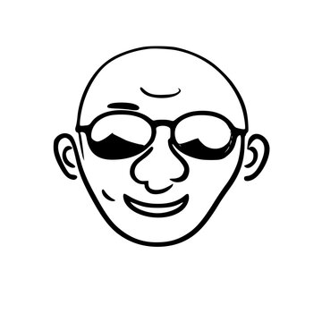 funny cartoon man