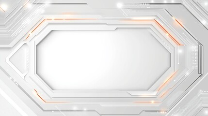 A light abstract background featuring subtle circuit patterns and glowing nodes, designed for digital technology themes with ample copy space